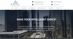 Desktop Screenshot of firstpointlending.net